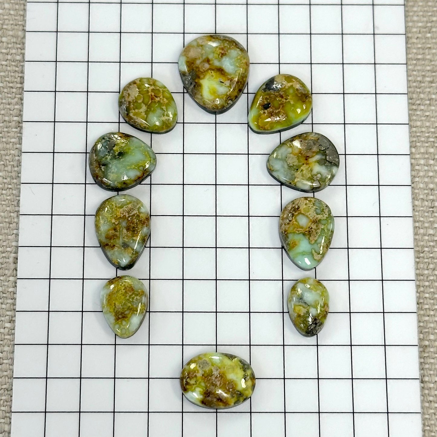 Palomino Cabochon Set
