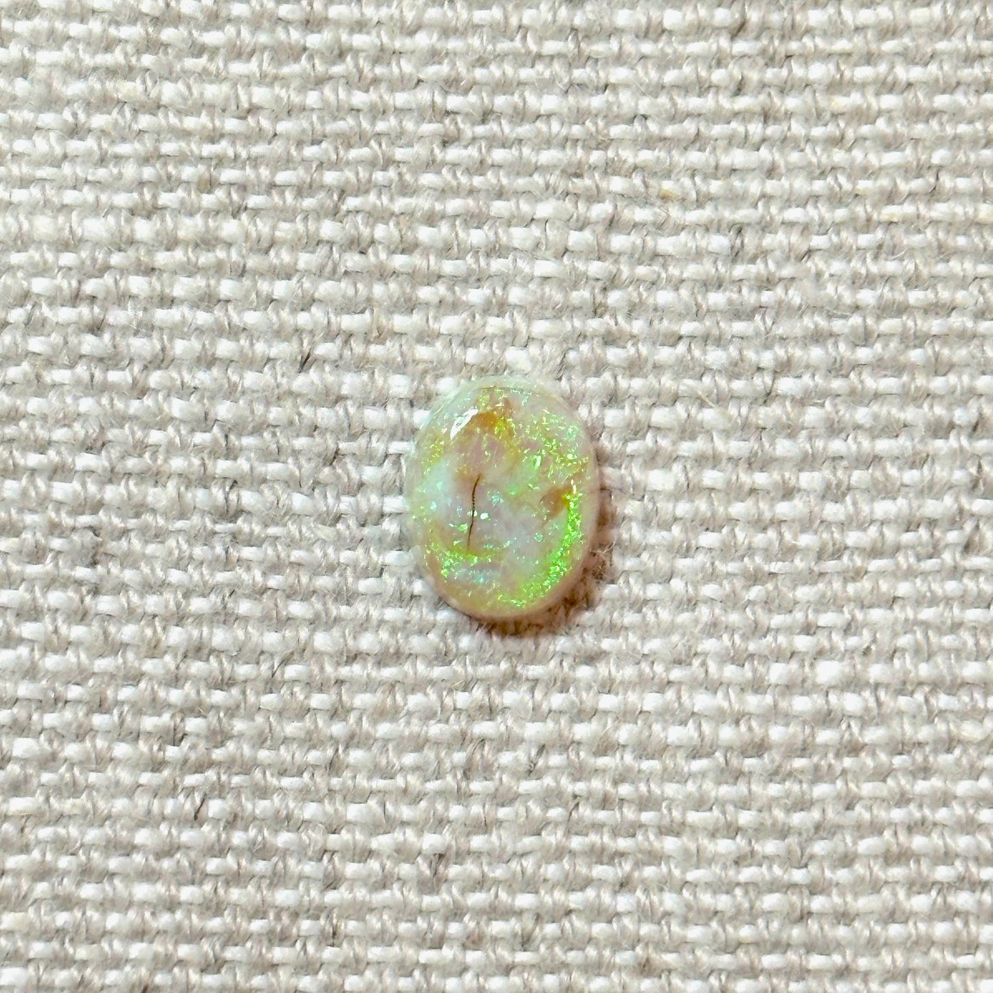 Sterling Opal 8x10mm Oval Cabochon