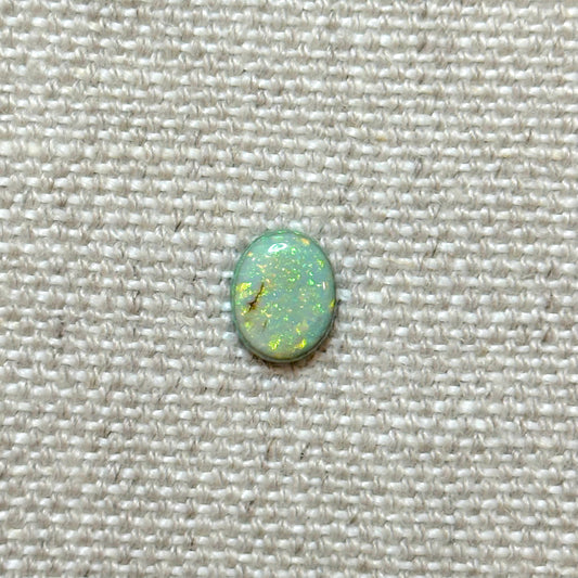 Sterling Opal 8x10mm Oval Cabochon