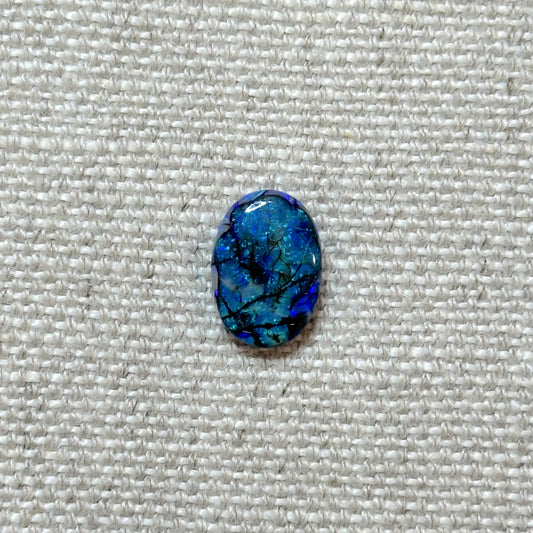 Sterling Opal Oval 10x14mm Cabochon