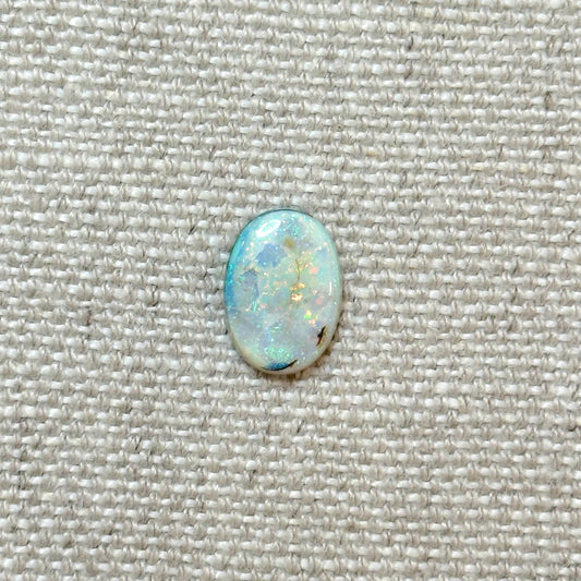 Sterling Opal Oval 10x14mm Cabochon