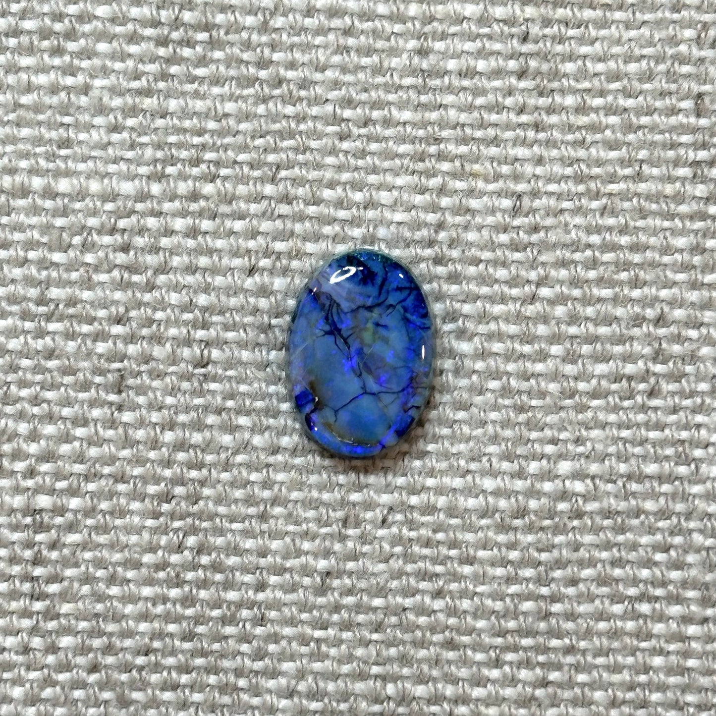Sterling Opal Oval 10x14mm Cabochon