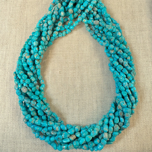 Blue Ridge 4.5mm Smooth Nugget Bead Strands--16"