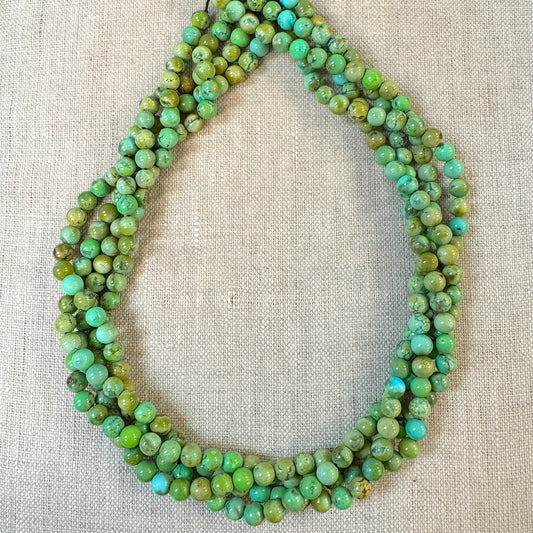Sonoran Gold 5.7mm Round Bead Strands --16"