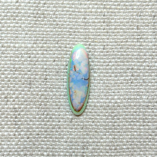 Sterling Opal 8x24mm Oval Cabochon