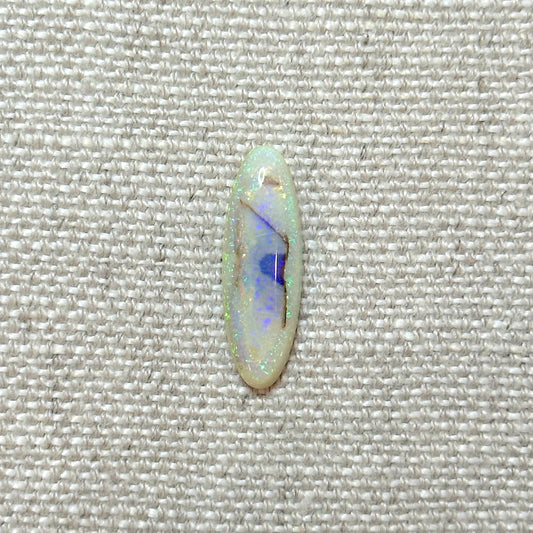 Sterling Opal 8x24mm Oval Cabochon