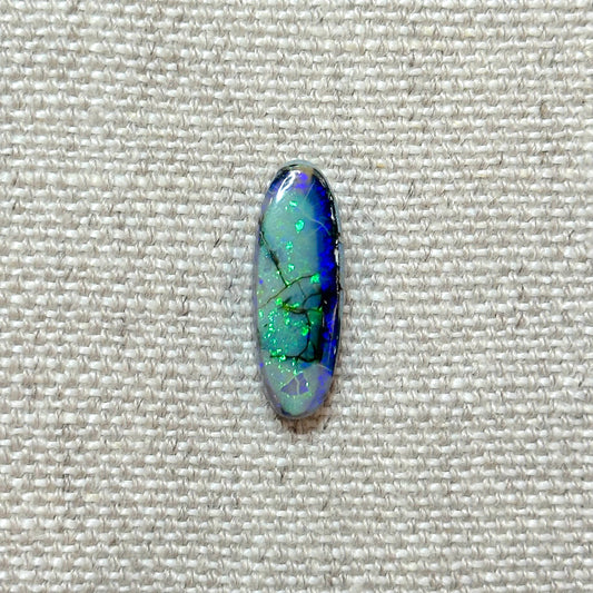 Sterling Opal 8x24mm Oval Cabochon