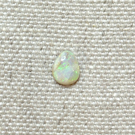 Sterling Opal 8x10mm Pear Cabochon
