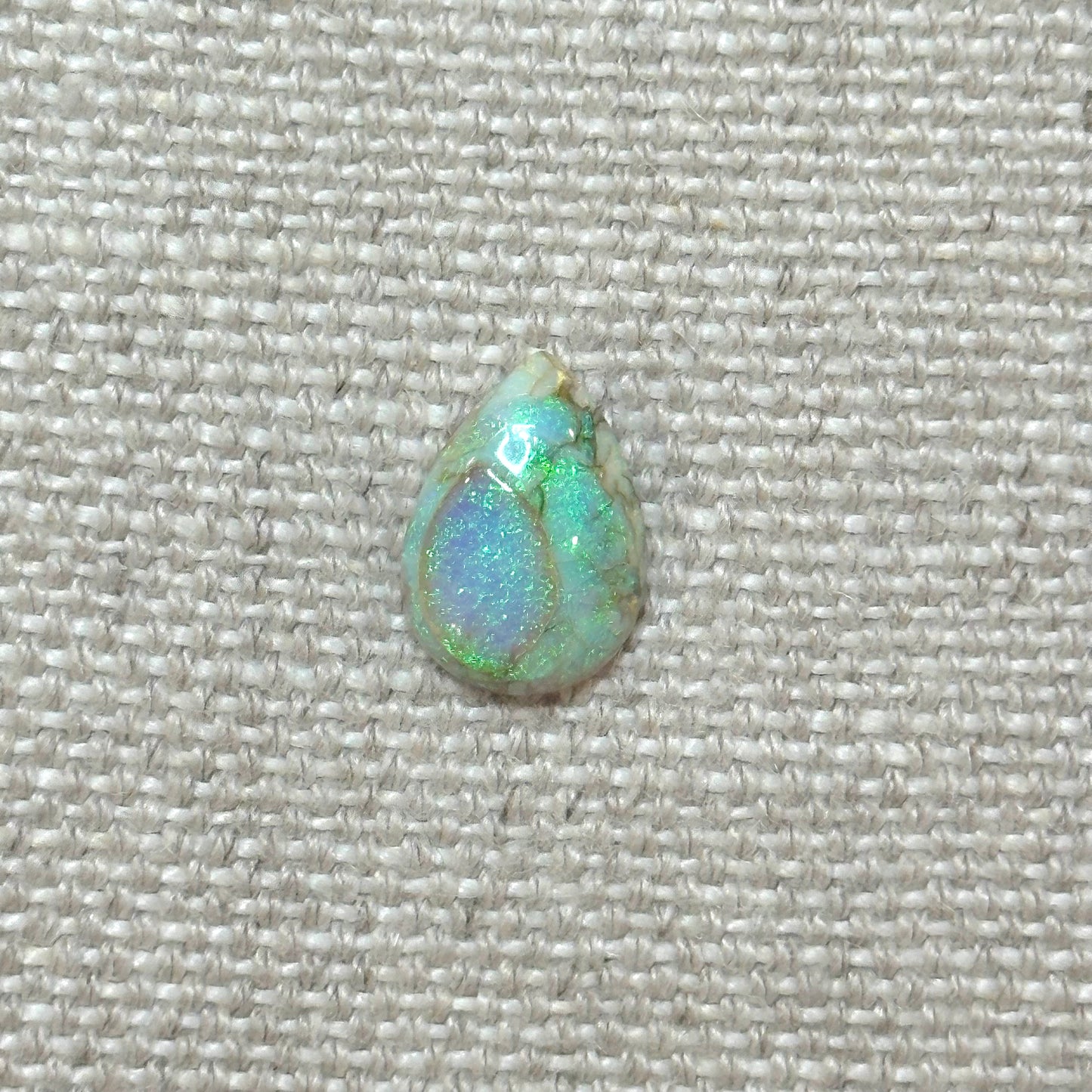 Sterling Opal 10x14mm Pear