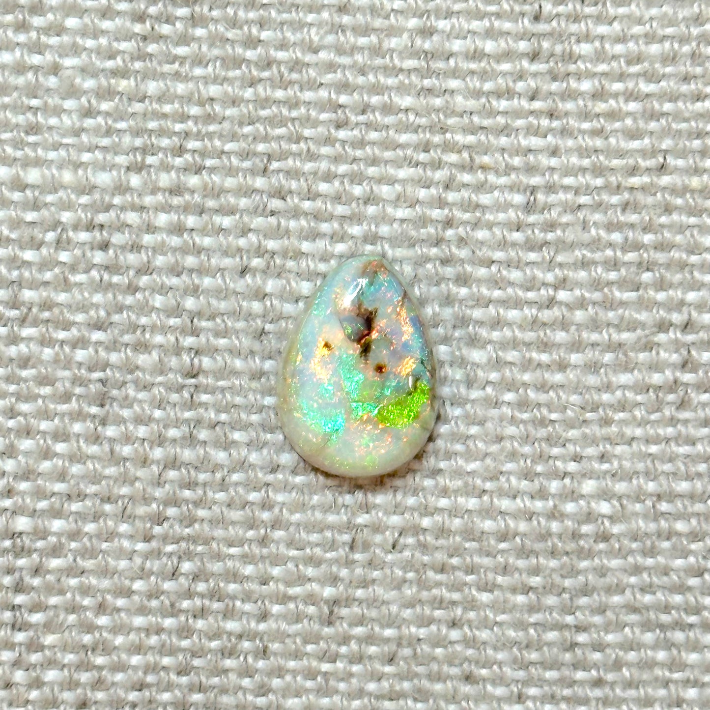 Sterling Opal 10x14mm Pear