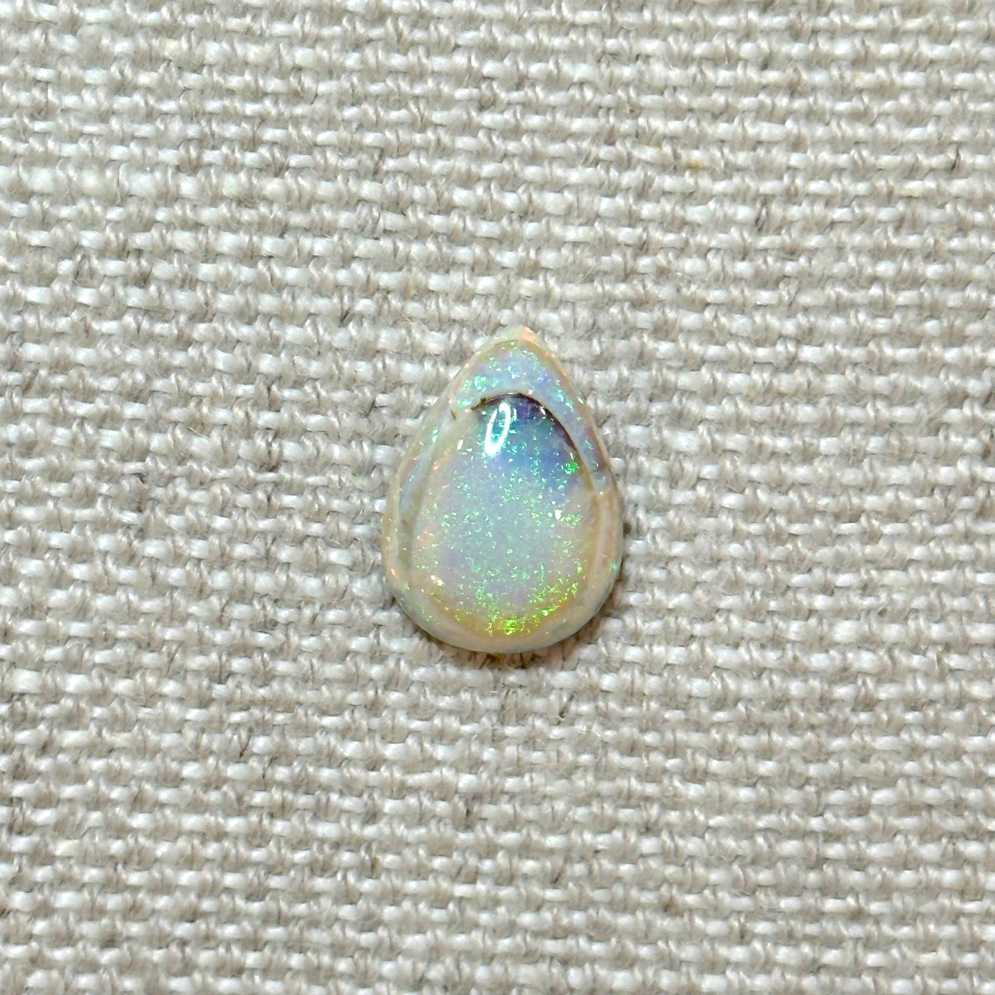 Sterling Opal 10x14mm Pear