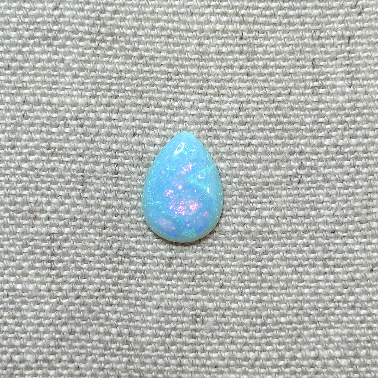 Sterling Opal 13x18mm Pear Cabochon
