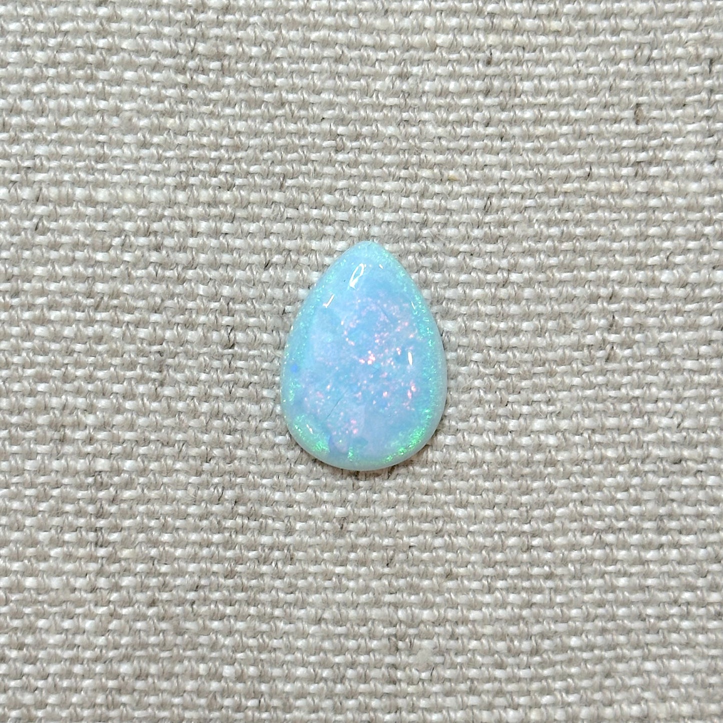 Sterling Opal 13x18mm Pear Cabochon