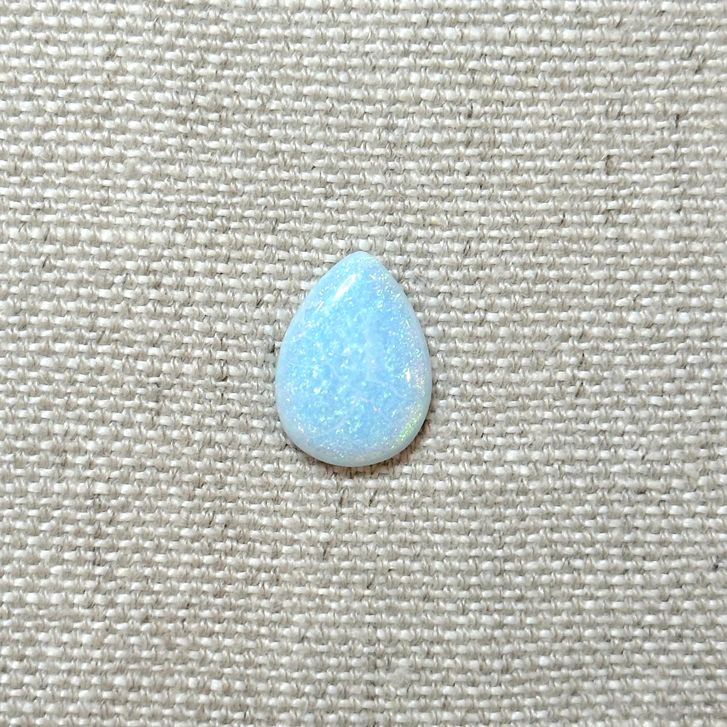 Sterling Opal 13x18mm Pear Cabochon