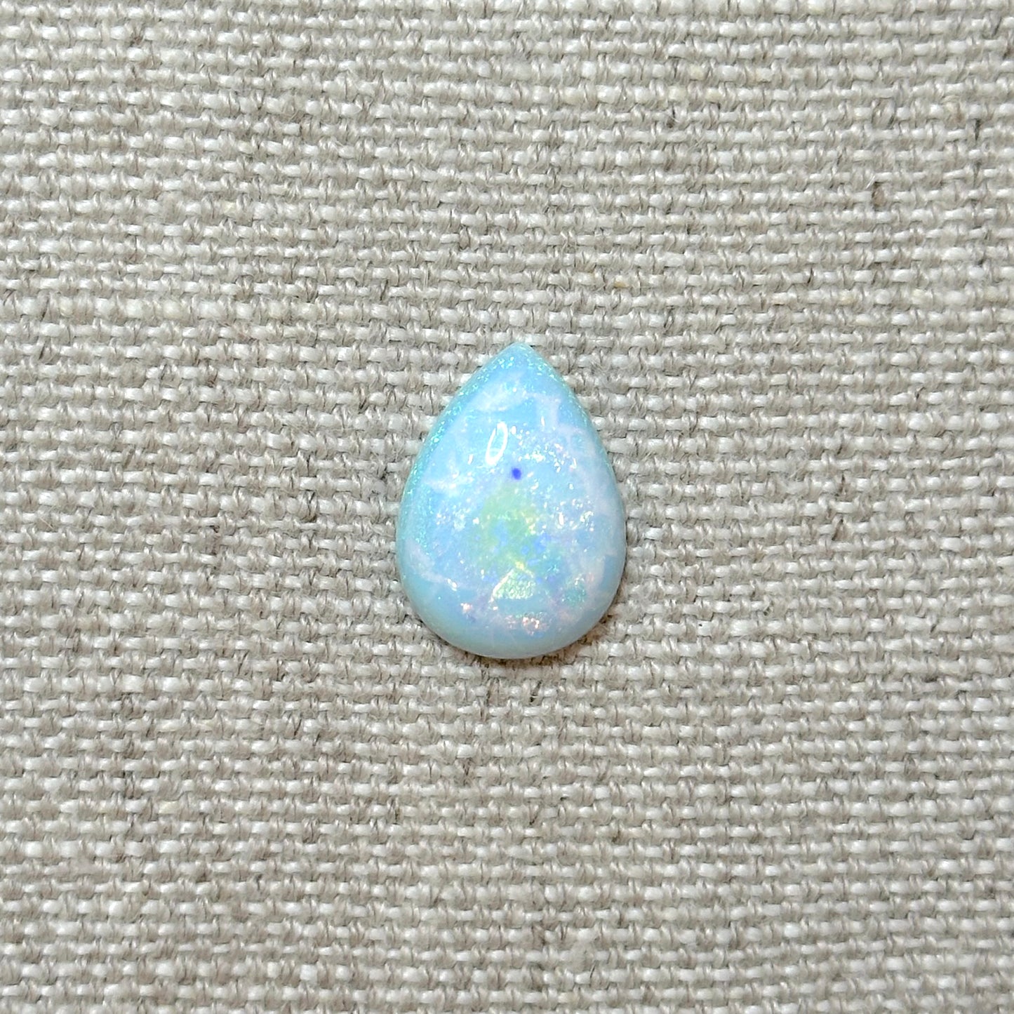 Sterling Opal 13x18mm Pear Cabochon