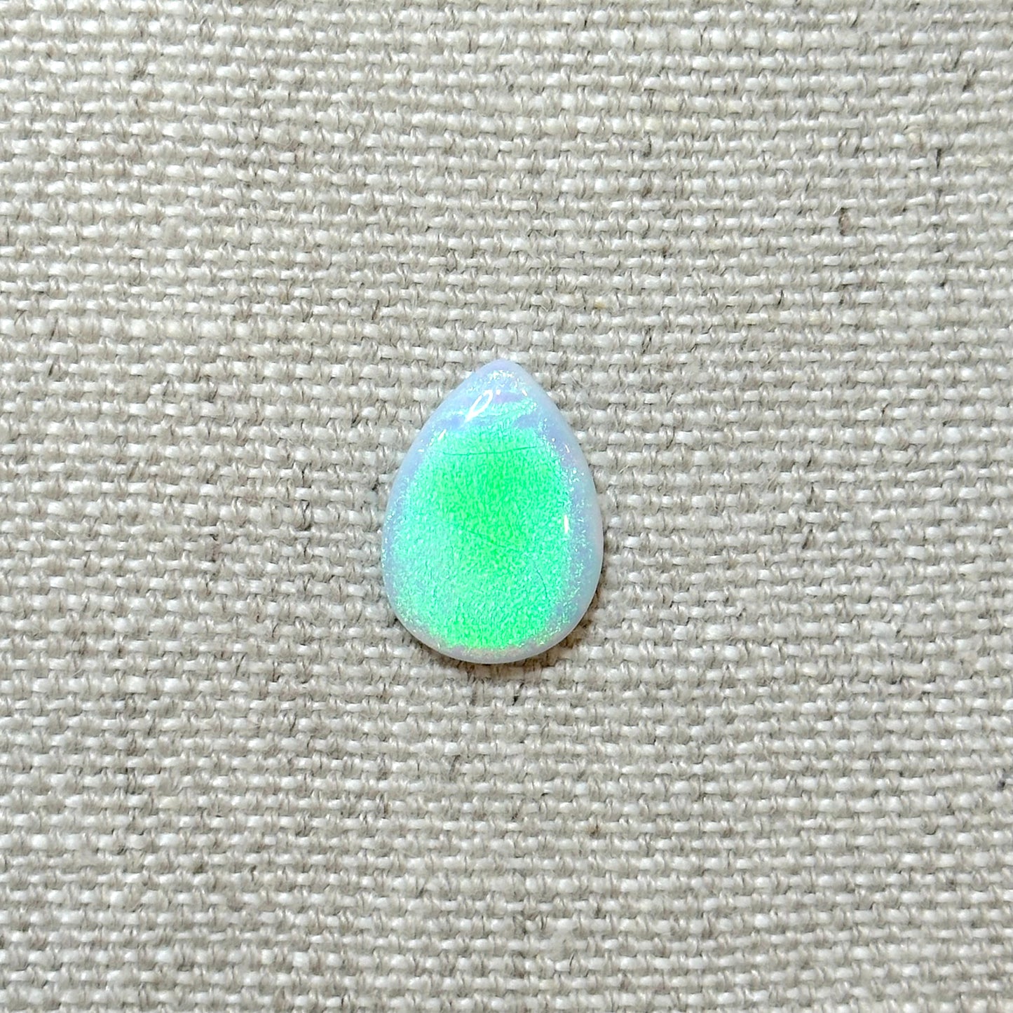 Sterling Opal 13x18mm Pear Cabochon