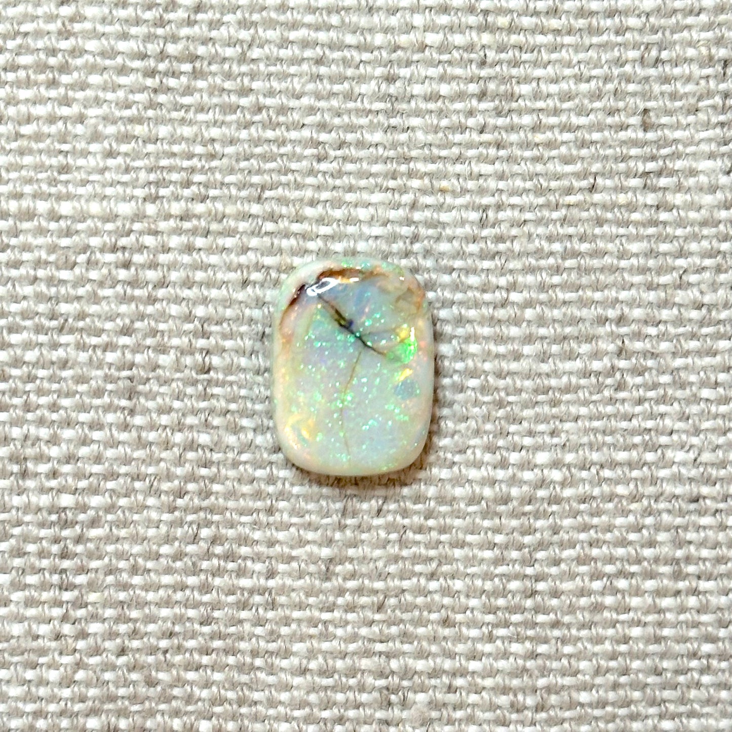 Sterling Opal Rectangle 12x16mm Cabochon