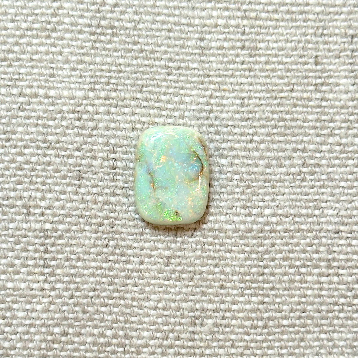 Sterling Opal Rectangle 12x16mm Cabochon