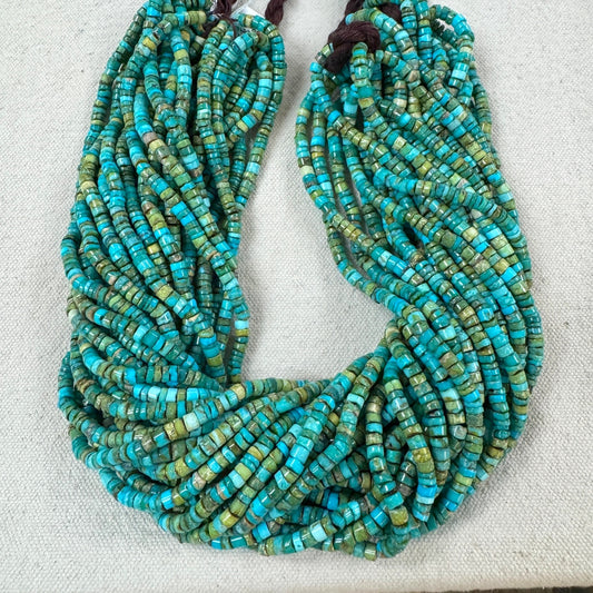 Sonoran Mountain 4.5mm Heishi Strands --16"