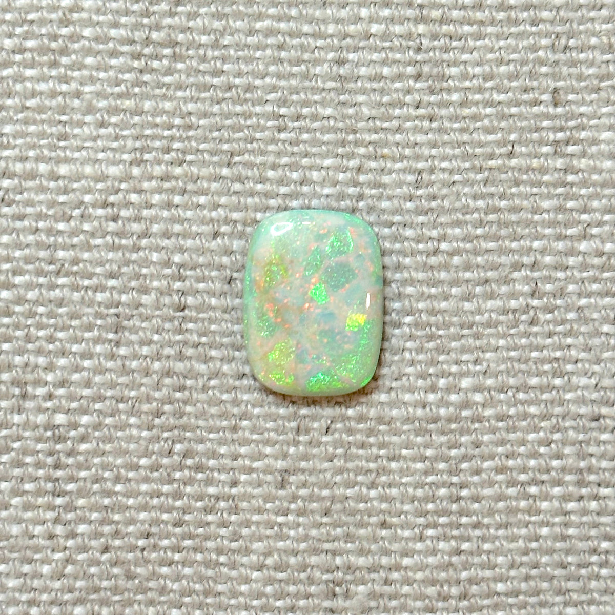 Sterling Opal Rectangle 12x16mm Cabochon