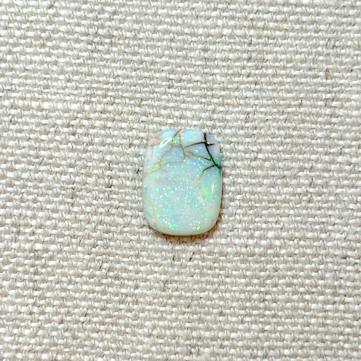 Sterling Opal Rectangle 12x16mm Cabochon