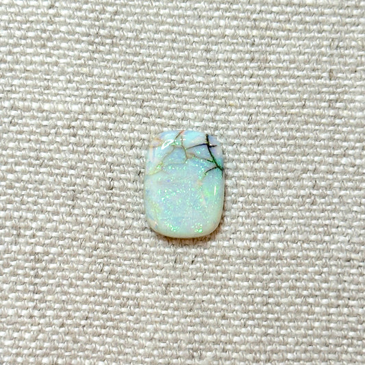 Sterling Opal Rectangle 12x16mm Cabochon
