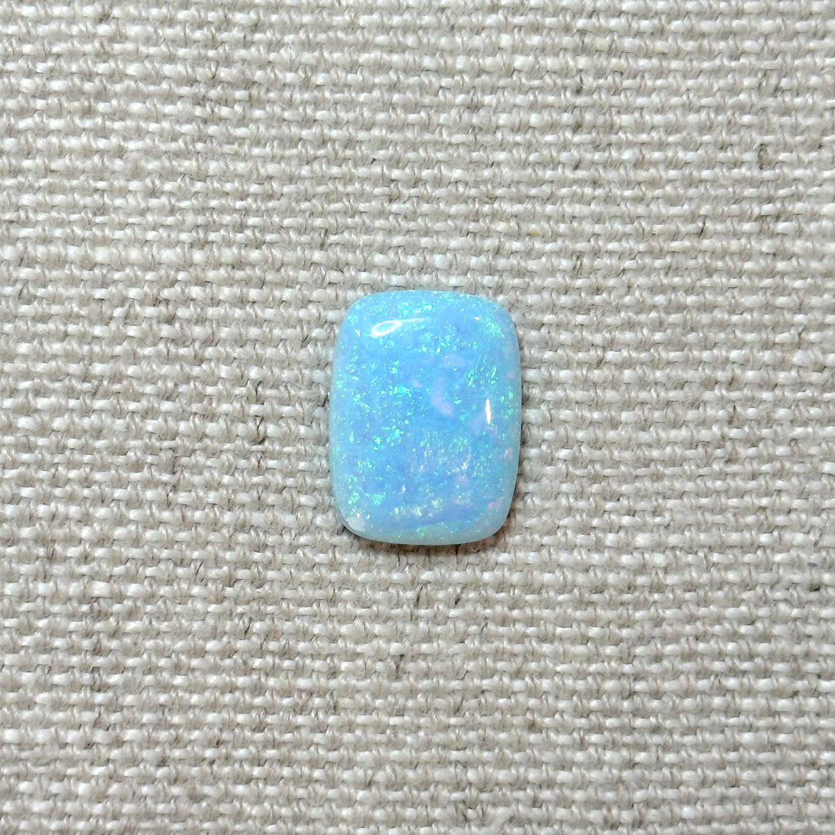 Sterling Opal Rectangle 12x16mm Cabochon