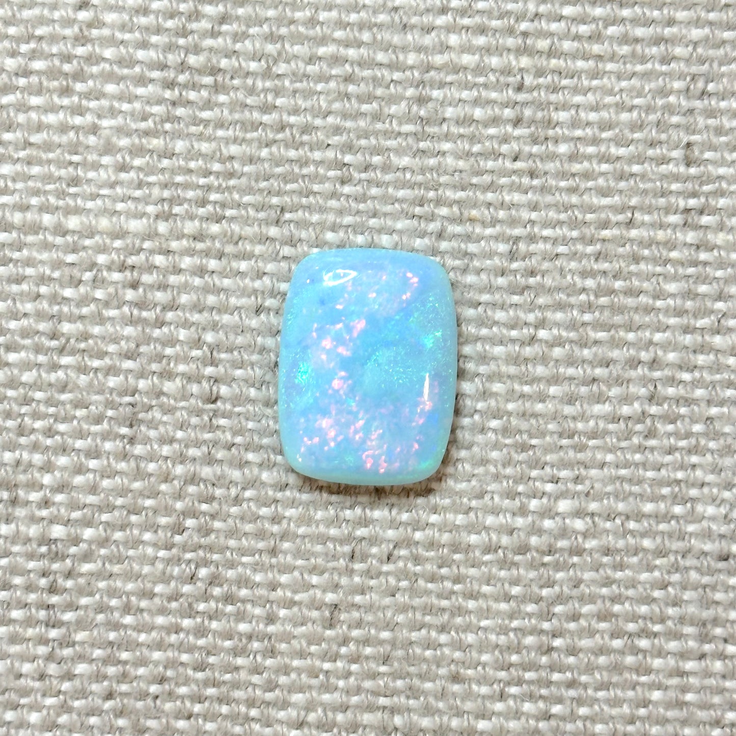 Sterling Opal Rectangle 12x16mm Cabochon