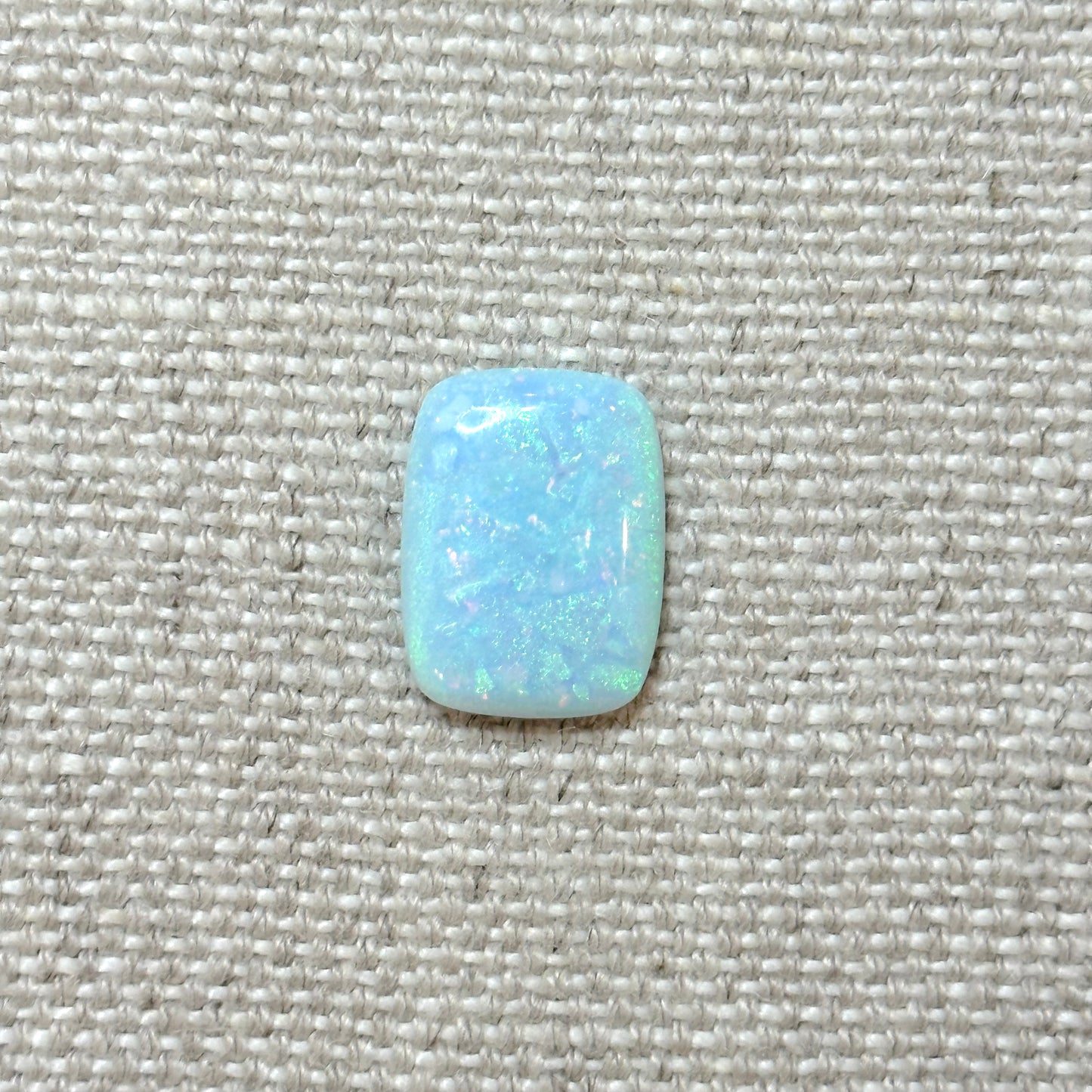 Sterling Opal Rectangle 12x16mm Cabochon