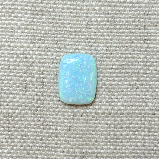 Sterling Opal Rectangle 12x16mm Cabochon