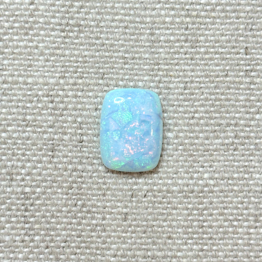 Sterling Opal Rectangle 12x16mm Cabochon