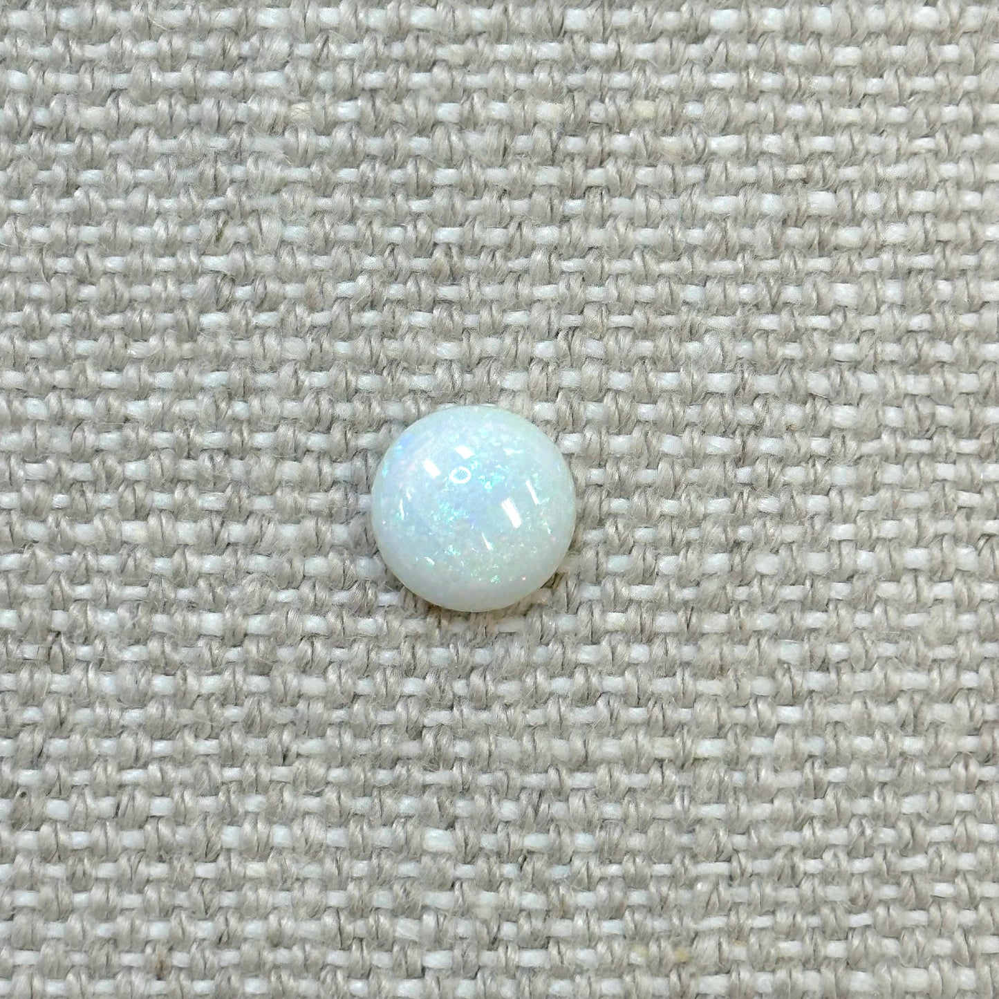 Sterling Opal 8mm Round Cabochon