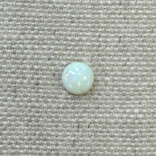 Sterling Opal 8mm Round Cabochon