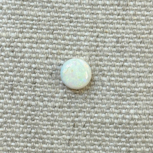 Sterling Opal 8mm Round Cabochon