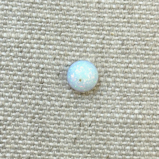 Sterling Opal 8mm Round Cabochon