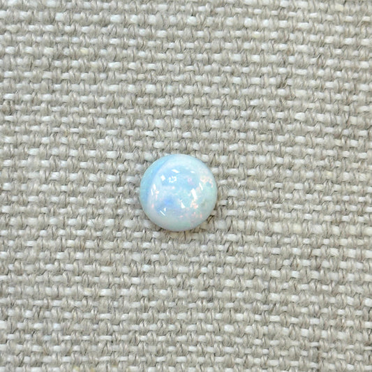 Sterling Opal 8mm Round Cabochon