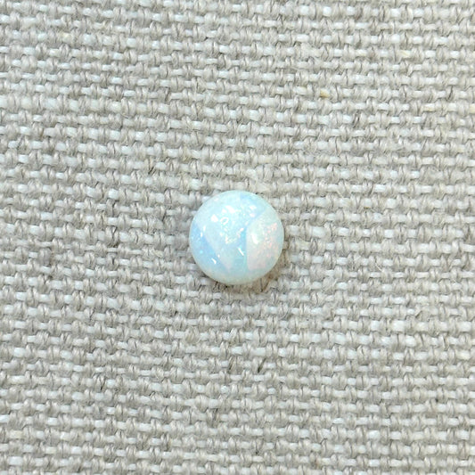 Sterling Opal 8mm Round Cabochon