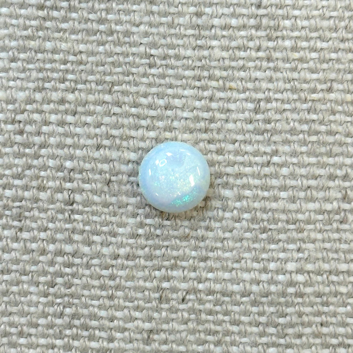 Sterling Opal 8mm Round Cabochon