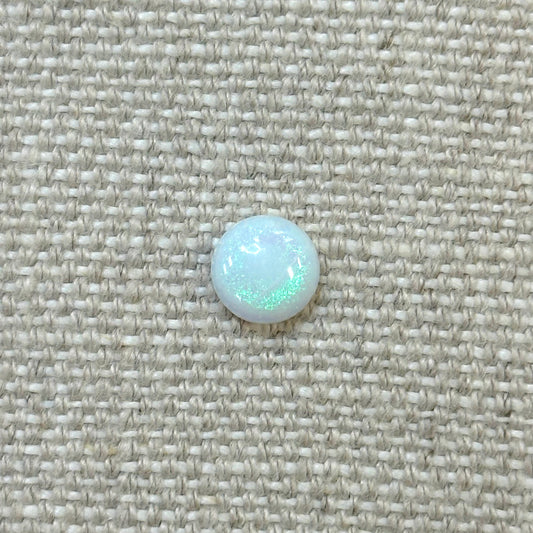 Sterling Opal 8mm Round Cabochon