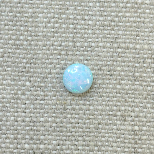 Sterling Opal 8mm Round Cabochon