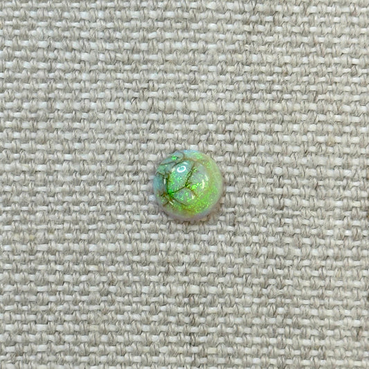 Sterling Opal 8mm Round Cabochon