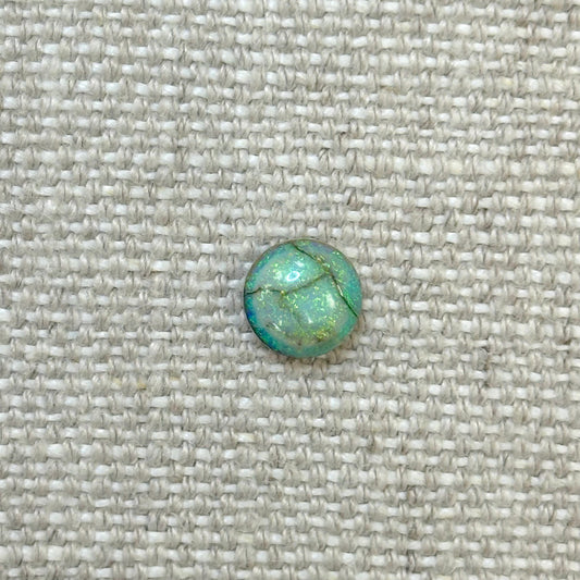 Sterling Opal 8mm Round Cabochon