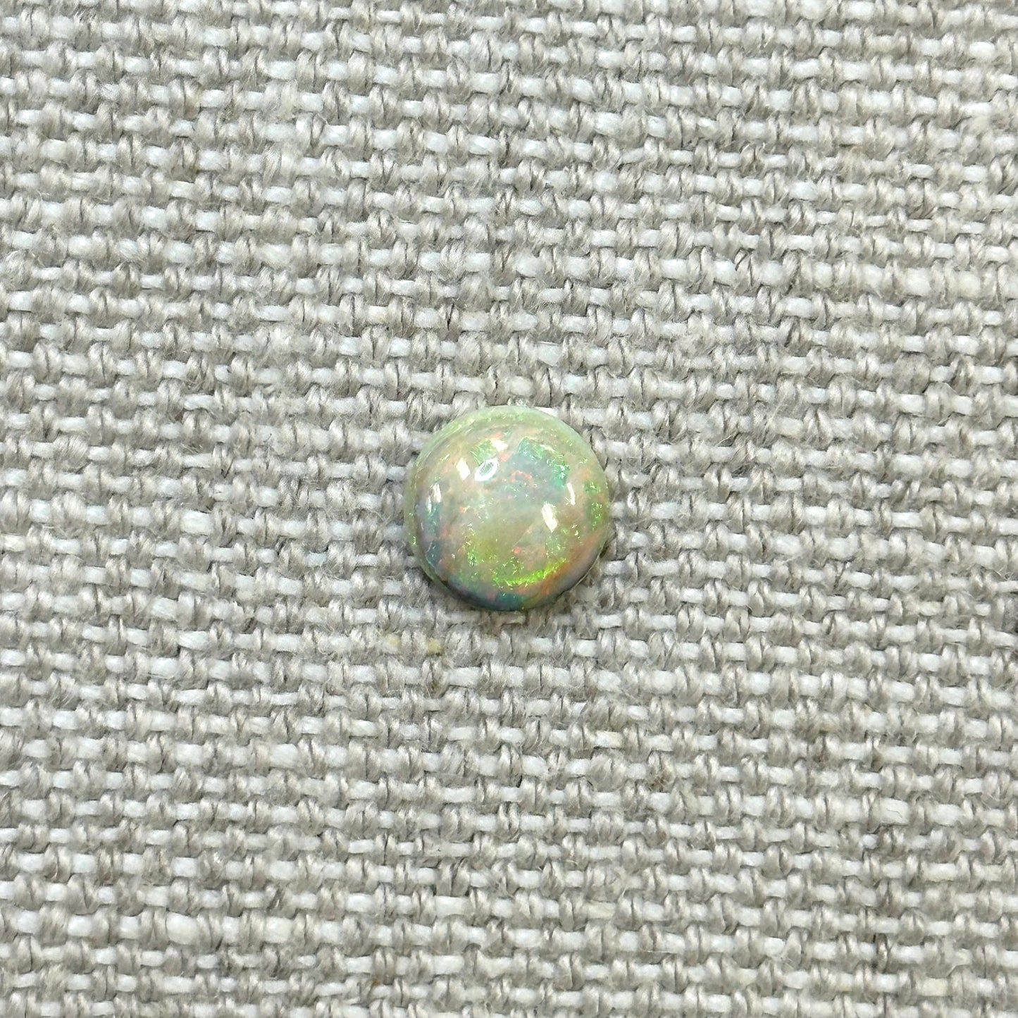 Sterling Opal 8mm Round Cabochon
