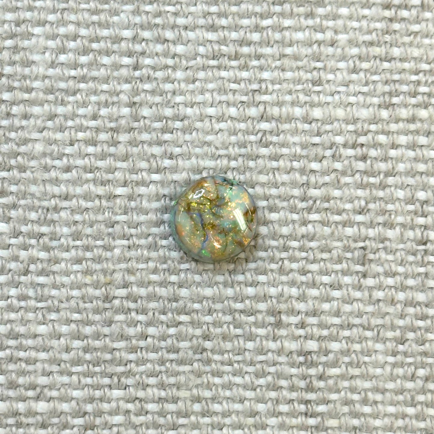Sterling Opal 8mm Round Cabochon