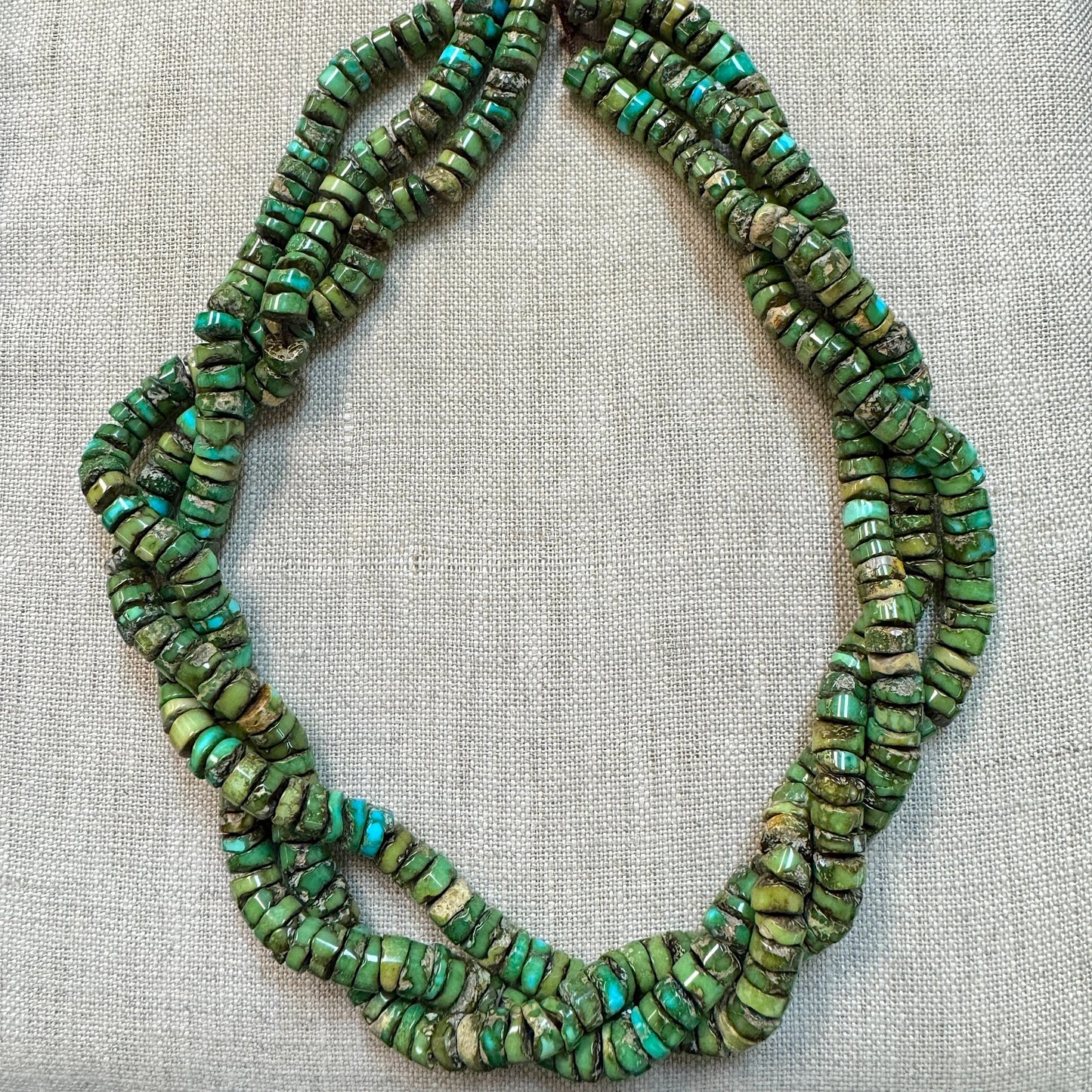 Sonoran Gold 6.7-7mm Heishi Strands --16"
