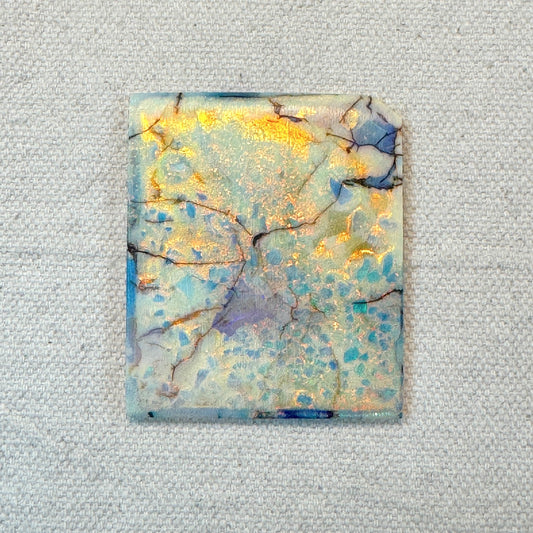 Sterling Opal Unbacked Rough Slab - 8.5 gr