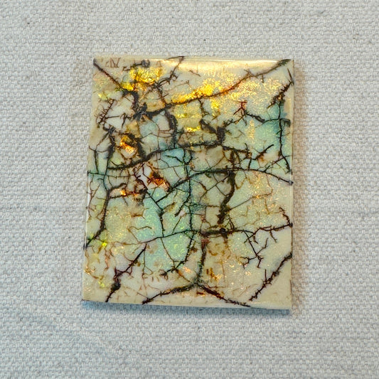 Sterling Opal Unbacked Rough Slab - 15.3 gr