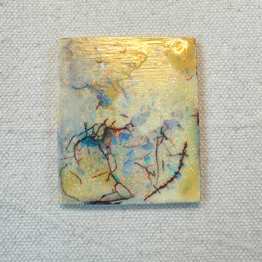 Sterling Opal Unbacked Rough Slab - 10.8 gr