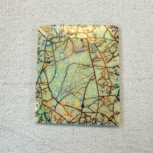 Sterling Opal Unbacked Rough Slab - 8.8 gr