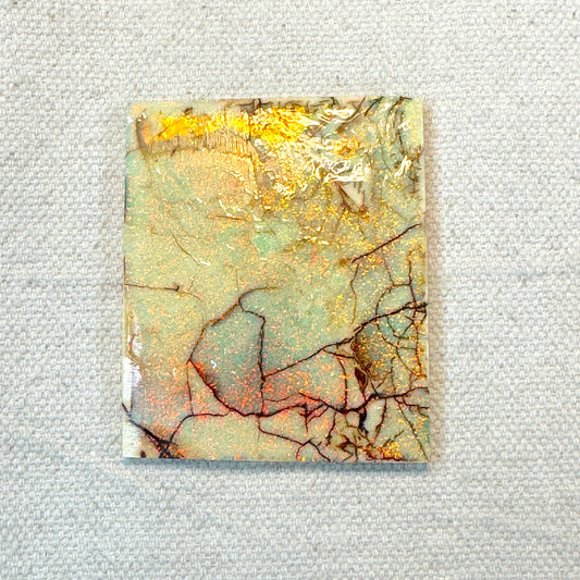 Sterling Opal Unbacked Rough Slab - 9.2 gr